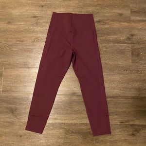 Plum Compressive Pocket Legging Girlfriend Collective